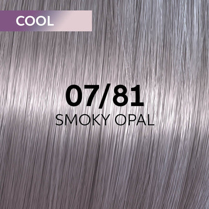 Wella Professionals Shinefinity Zero Lift Glaze Semi-Permanent HairColour - 07/81 Cool Smokey Opal - 60ml
