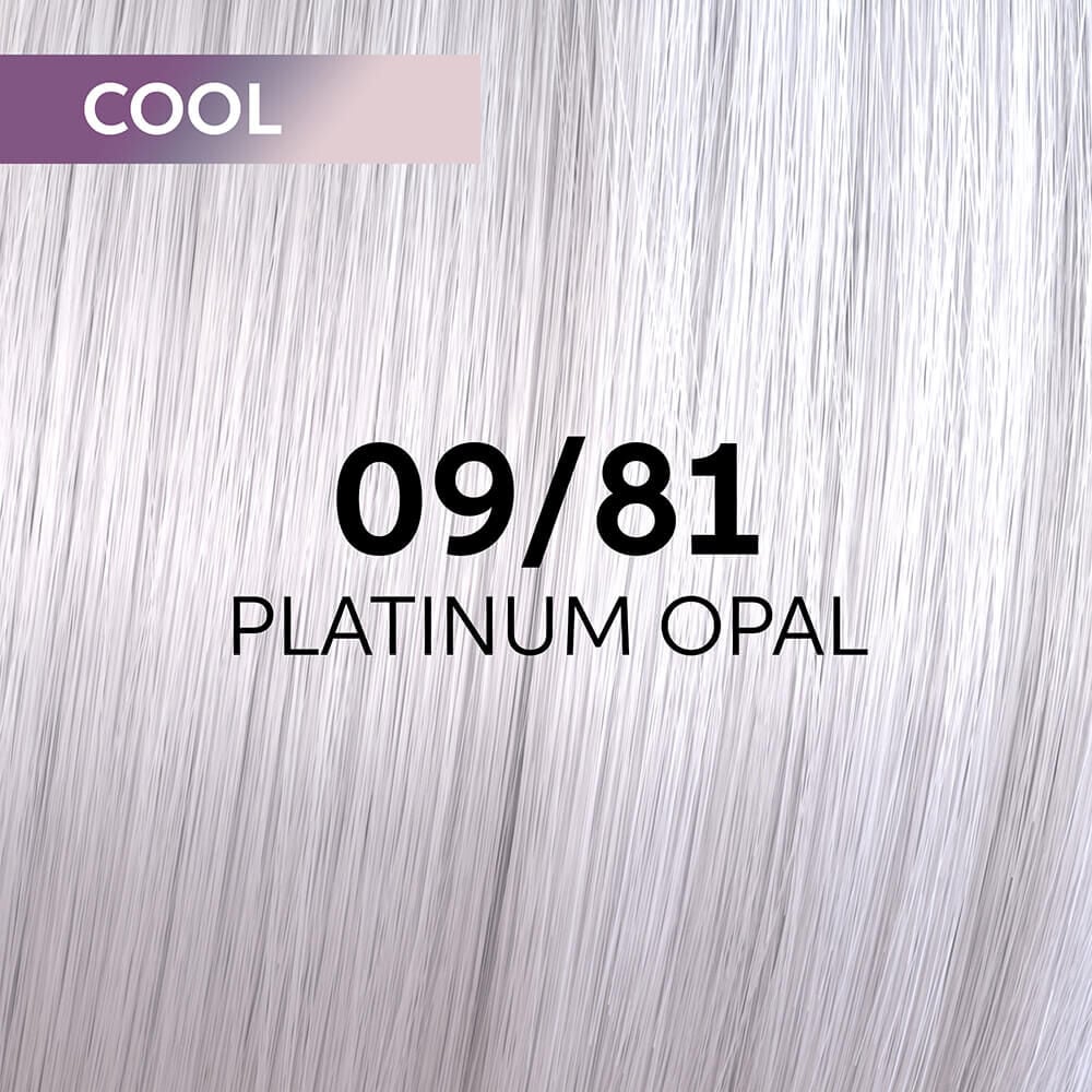 Wella Professionals Shinefinity Zero Lift Glaze Semi-Permanent HairColour - 09/81 Cool Platnum Opal - 60ml
