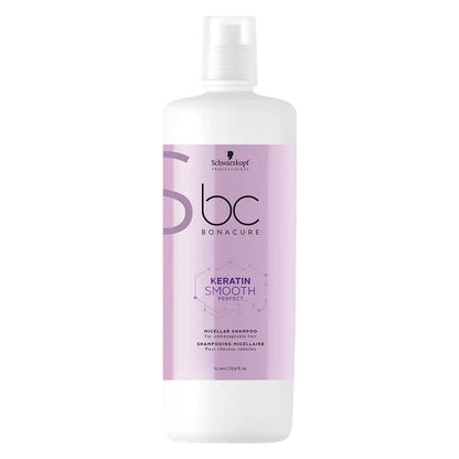 Schwarzkopf Professional Bonacure Keratin Smooth Perfect Micellar Shampoo - 1 Litre