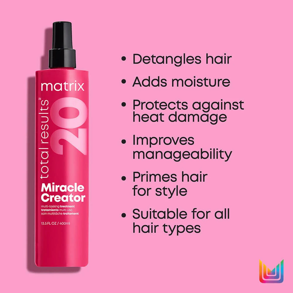 Matrix Total Results Miracle Creator 20 Leave-In Multi-Benefit Spray for All Hair Types 190ml