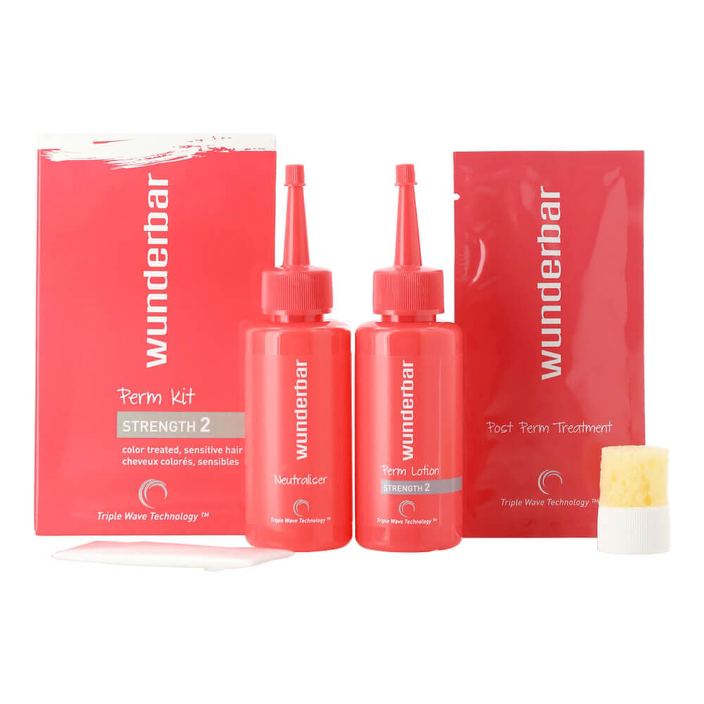 Wunderbar Perm Kit 2 (Colour-treated, sensitive hair)