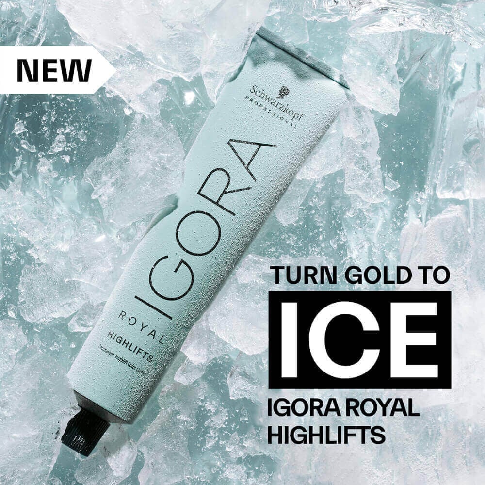 Schwarzkopf Professional Igora Royal Highlifts Permanent Hair Colour - 12-19 Special Blonde Cendre Violet - 60ml