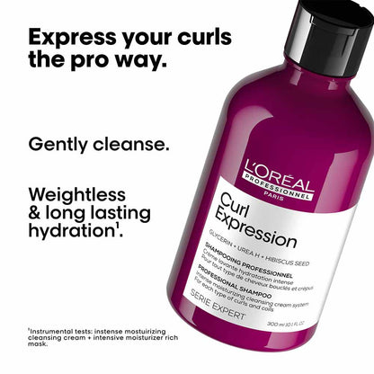 L'Oréal Professionnel Serie Expert Curl Expression Moisturising & Hydrating Shampoo for Curls & Coils 300ml