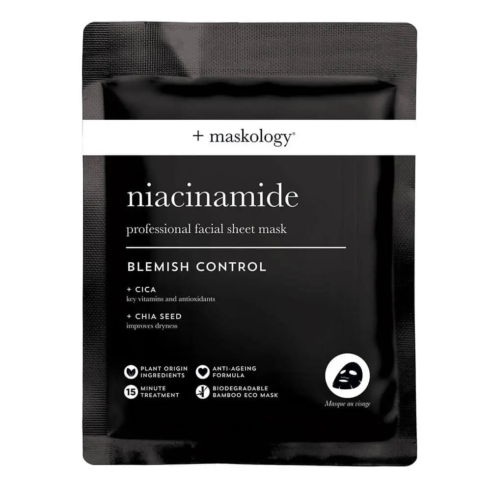 Maskology Niacinamide Professional Face Sheet Mask 22ml