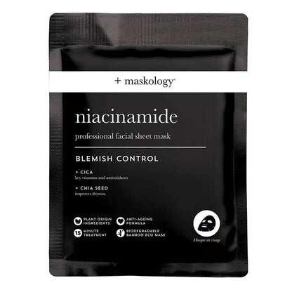 Maskology Niacinamide Professional Face Sheet Mask 22ml