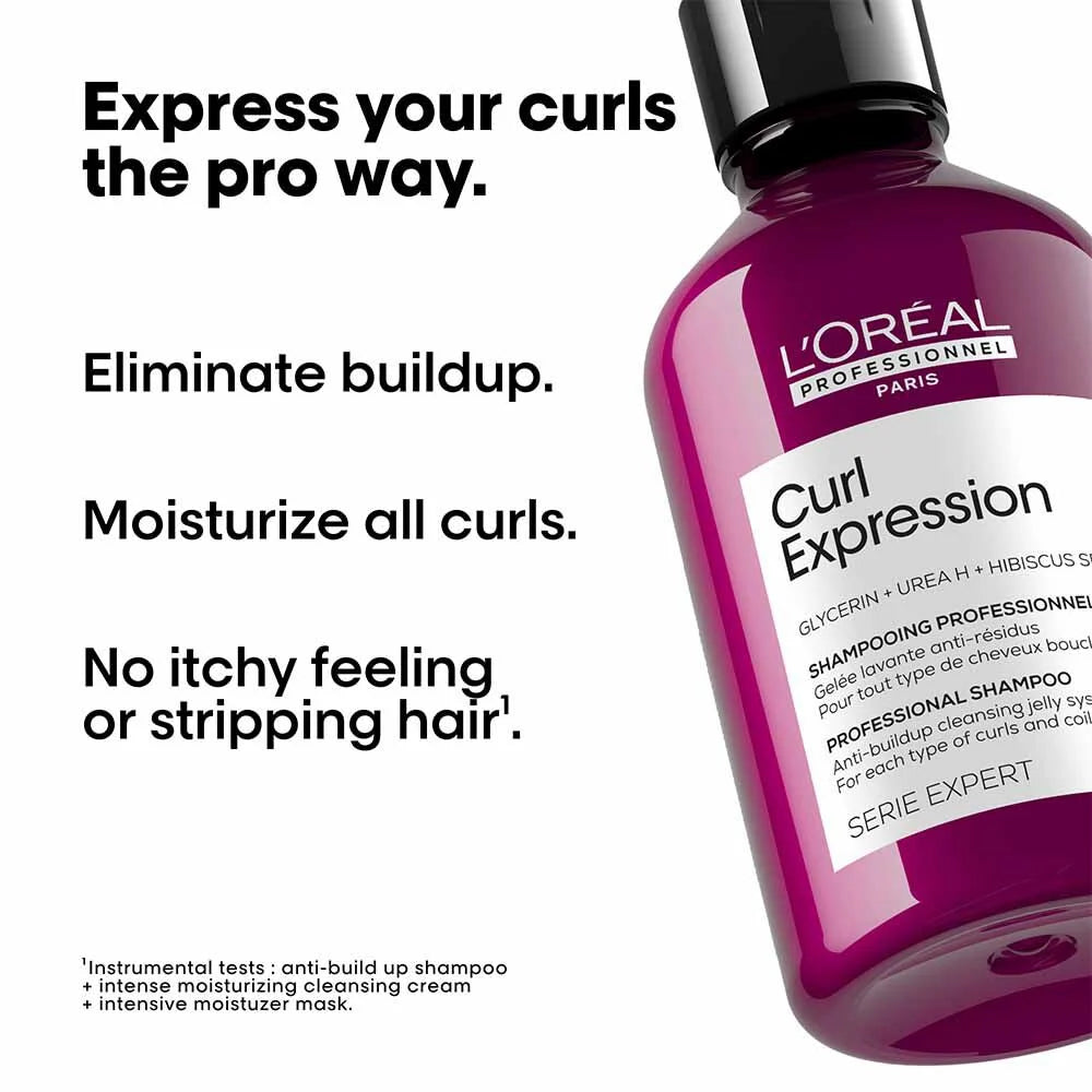 L'Oréal Professionnel Serie Expert Curl Expression Clarifying & Anti-Build Up Shampoo for Curls & Coils 300ml