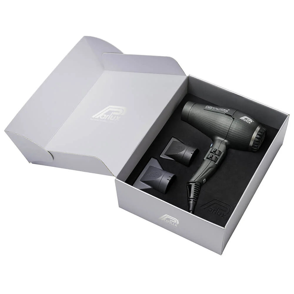 Parlux Digitalyon Light Air Ionizer Hair Dryer, Anthracite