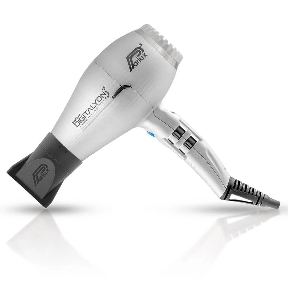 Parlux Digitalyon Light Air Ionizer Hair Dryer, Silver