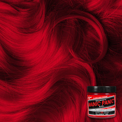Manic Panic High Voltage Semi Permanent Hair Colour Cream - Pillarbox Red - 118ml