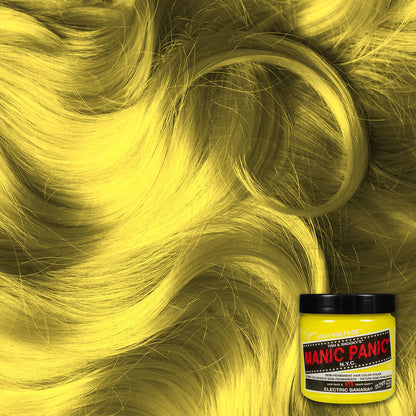 Manic Panic High Voltage Semi Permanent Hair Colour Cream - Electric Banana - 118ml