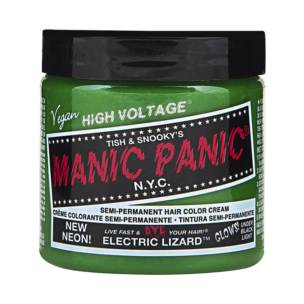 Manic Panic High Voltage Semi Permanent Hair Colour Cream - Electric Lizard - 118ml
