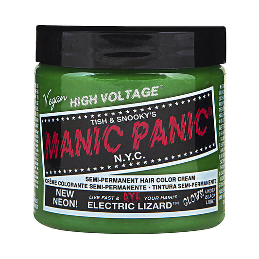 Manic Panic High Voltage Semi Permanent Hair Colour Cream - Electric Lizard - 118ml