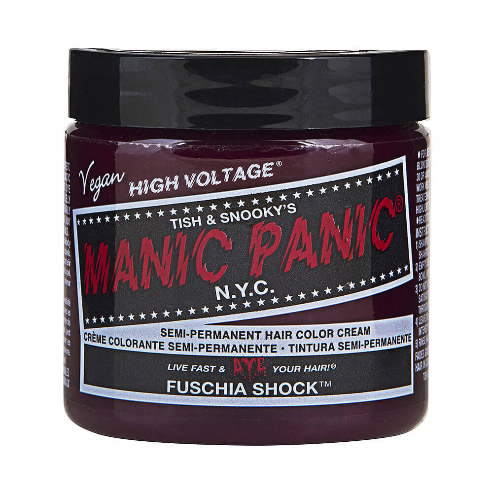 Manic Panic High Voltage Semi Permanent Hair Colour Cream - Fuschia Shock - 118ml