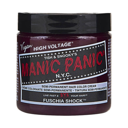 Manic Panic High Voltage Semi Permanent Hair Colour Cream - Fuschia Shock - 118ml