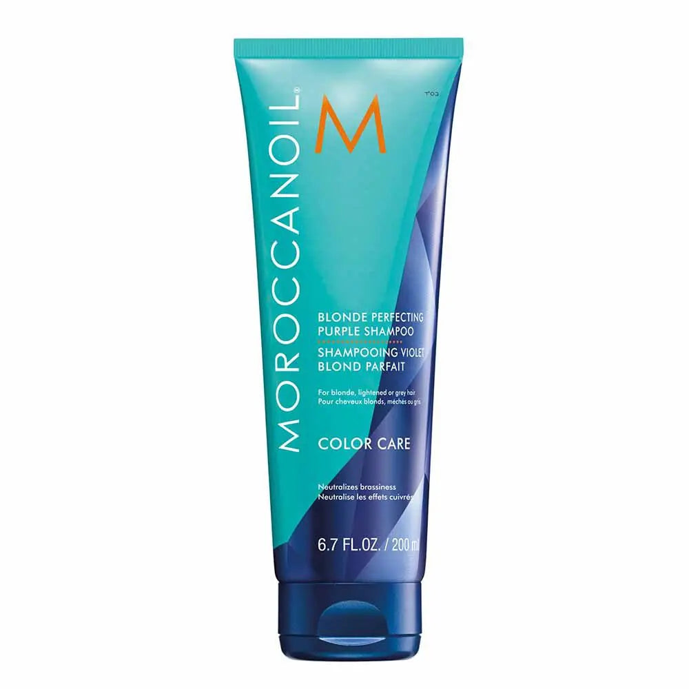 Moroccanoil Blonde Perfecting Purple Shampoo - 200ml