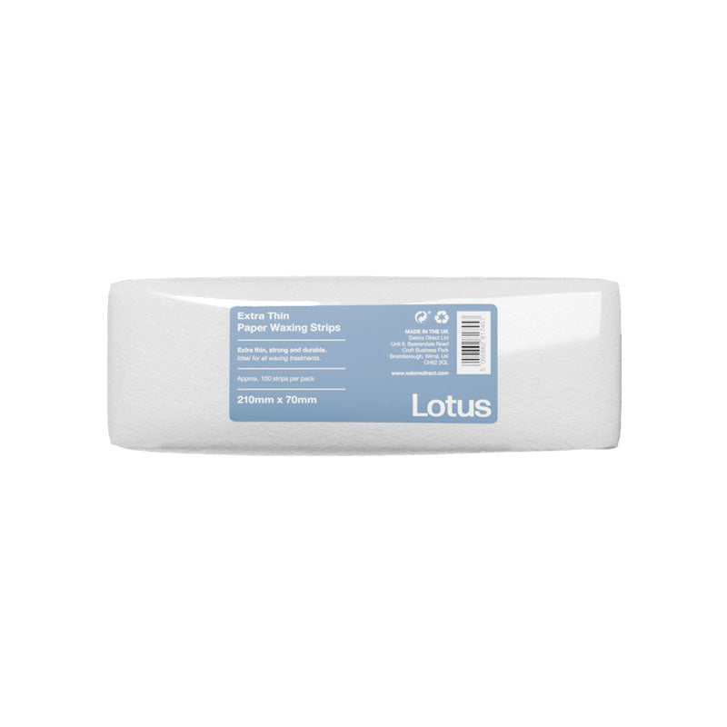 Lotus Extra Thin Paper Wax Strips x 100
