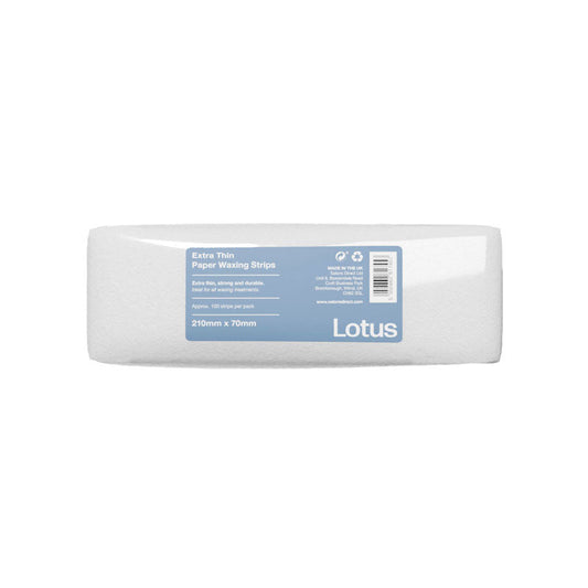 Lotus Extra Thin Paper Wax Strips x 100
