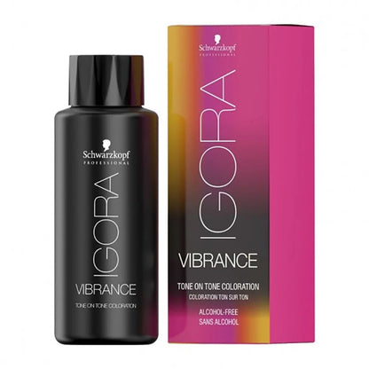 Schwarzkopf Professional Igora Vibrance Demi-Permanent Hair Colour - 4-33 Medium Brown Matt Plus 60ml