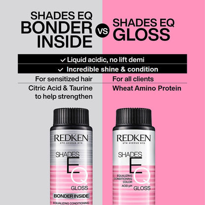 Redken Shades EQ Bonder Inside Demi Permanent Hair Colour - 09GRo Blush Spritz - 60ml