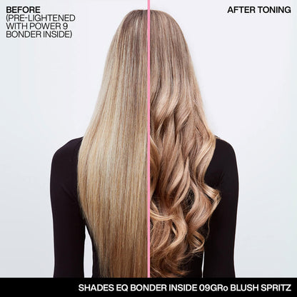 Redken Shades EQ Bonder Inside Demi Permanent Hair Colour - 09GRo Blush Spritz - 60ml