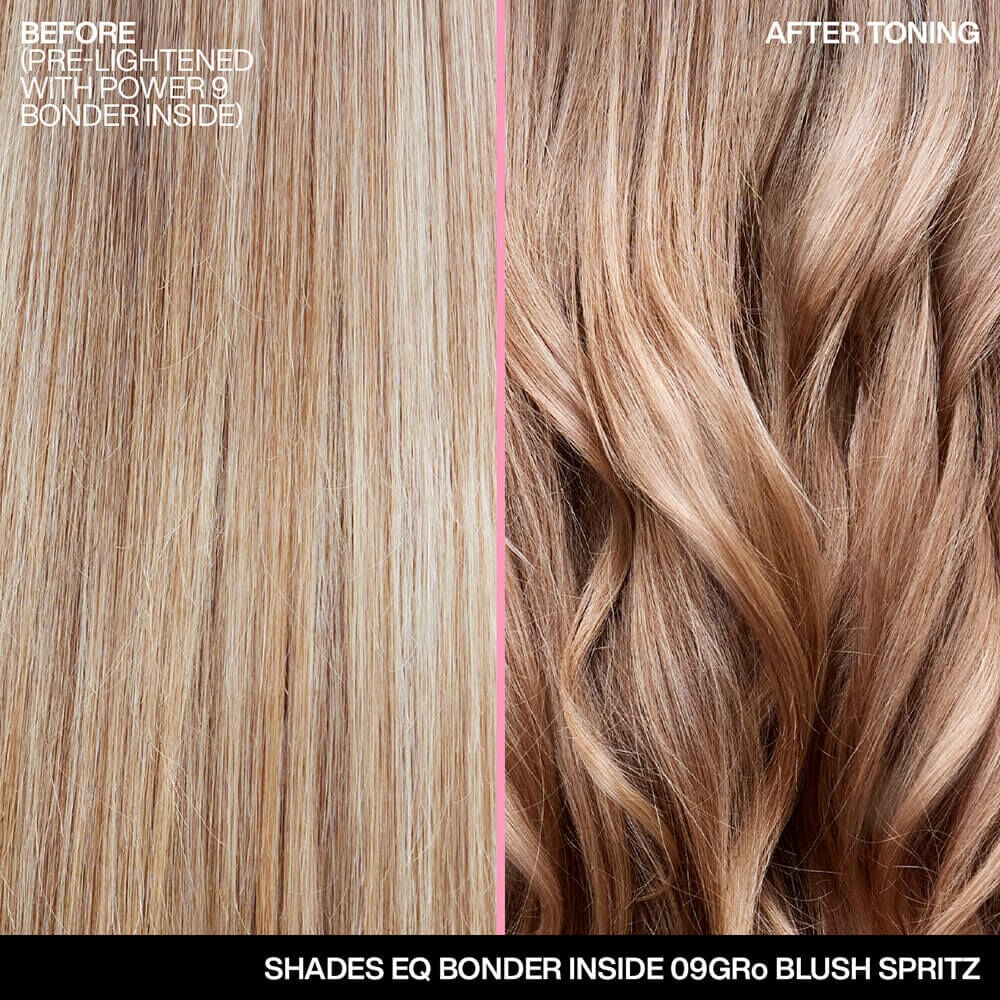 Redken Shades EQ Bonder Inside Demi Permanent Hair Colour - 09GRo Blush Spritz - 60ml