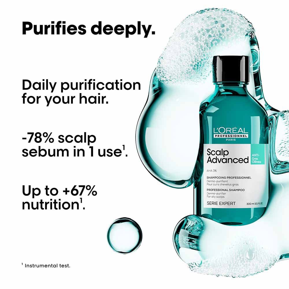 L'OrÃ©al Professionnel Serie Expert Scalp Advanced Anti-Oiliness Dermo Purifier Shampoo 300ml