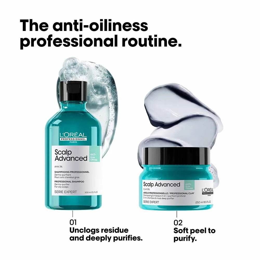 L'OrÃ©al Professionnel Serie Expert Scalp Advanced Anti-Oiliness Dermo Purifier Shampoo 300ml