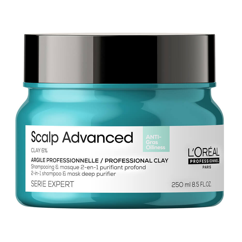 L'Oréal Professionnel Serie Expert Scalp Advanced Anti-Oiliness 2-in-1 Deep Purifier Clay Mask