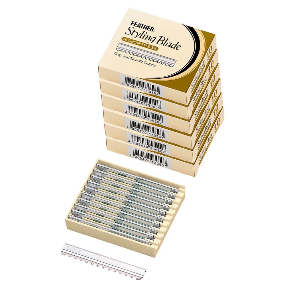 Feather EX Thinning Blades, Pack of 50