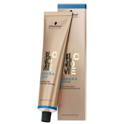 Schwarzkopf Professional BlondMe Bleach & Tone Permanent Hair Colour -Ash - 60ml