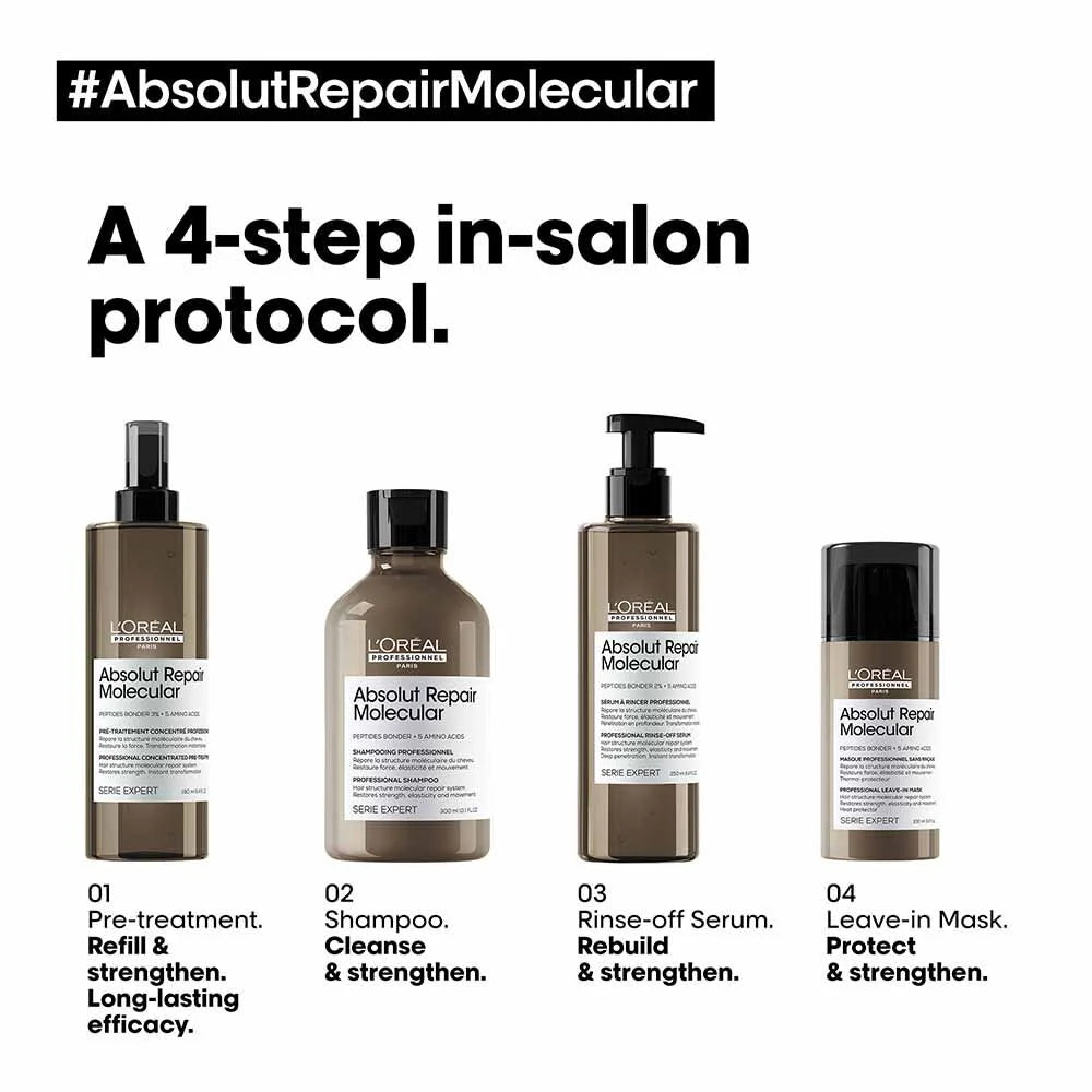 L'Oréal Professionnel Serie Expert Absolut Repair Molecular Pre-Shampoo Treatment 190ml