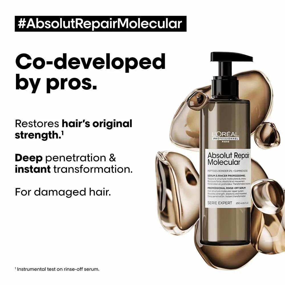 L'OrÃ©al Professionnel Serie Expert Absolut Repair Molecular Rinse-Off Serum 250ml