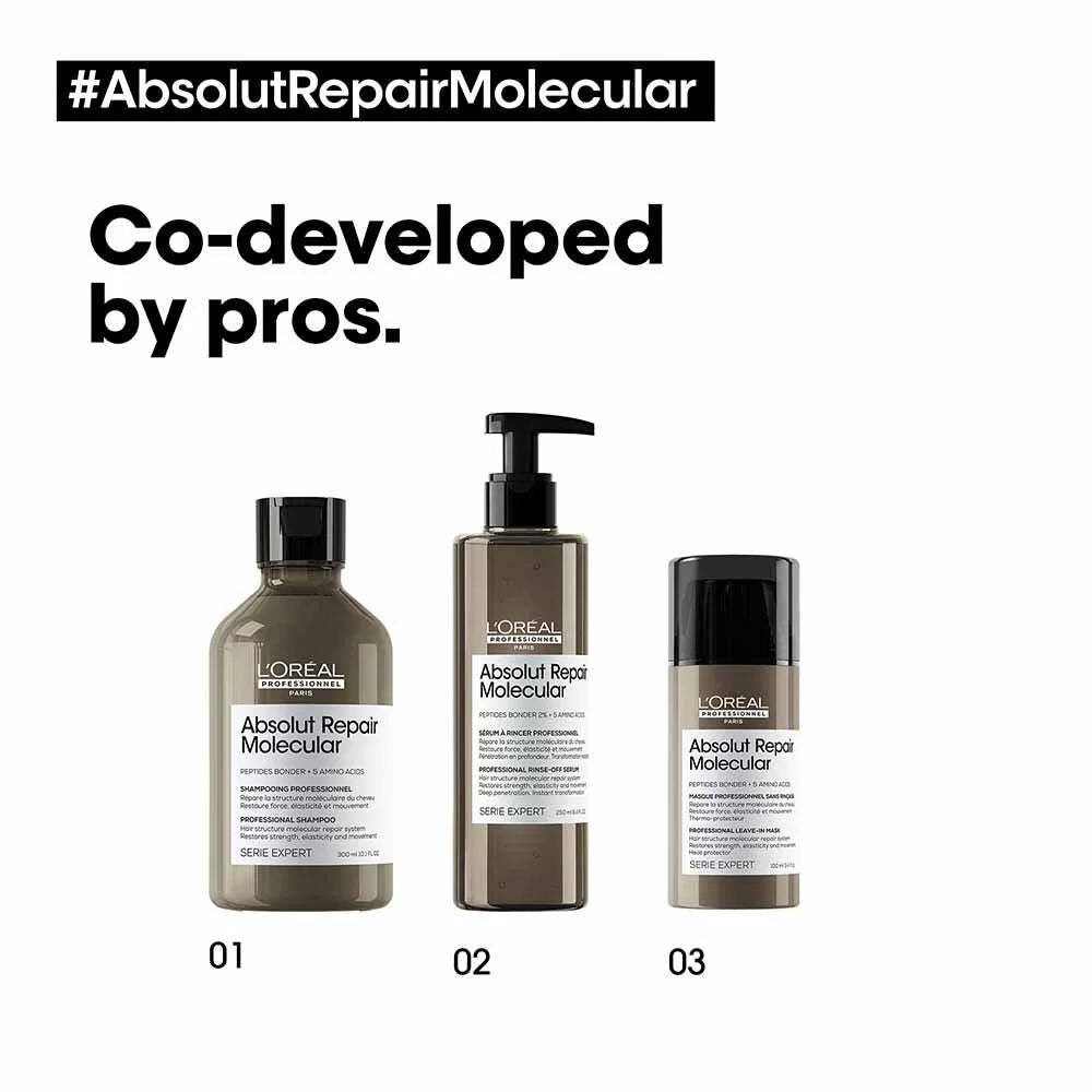 L'OrÃ©al Professionnel Serie Expert Absolut Repair Molecular Rinse-Off Serum 250ml