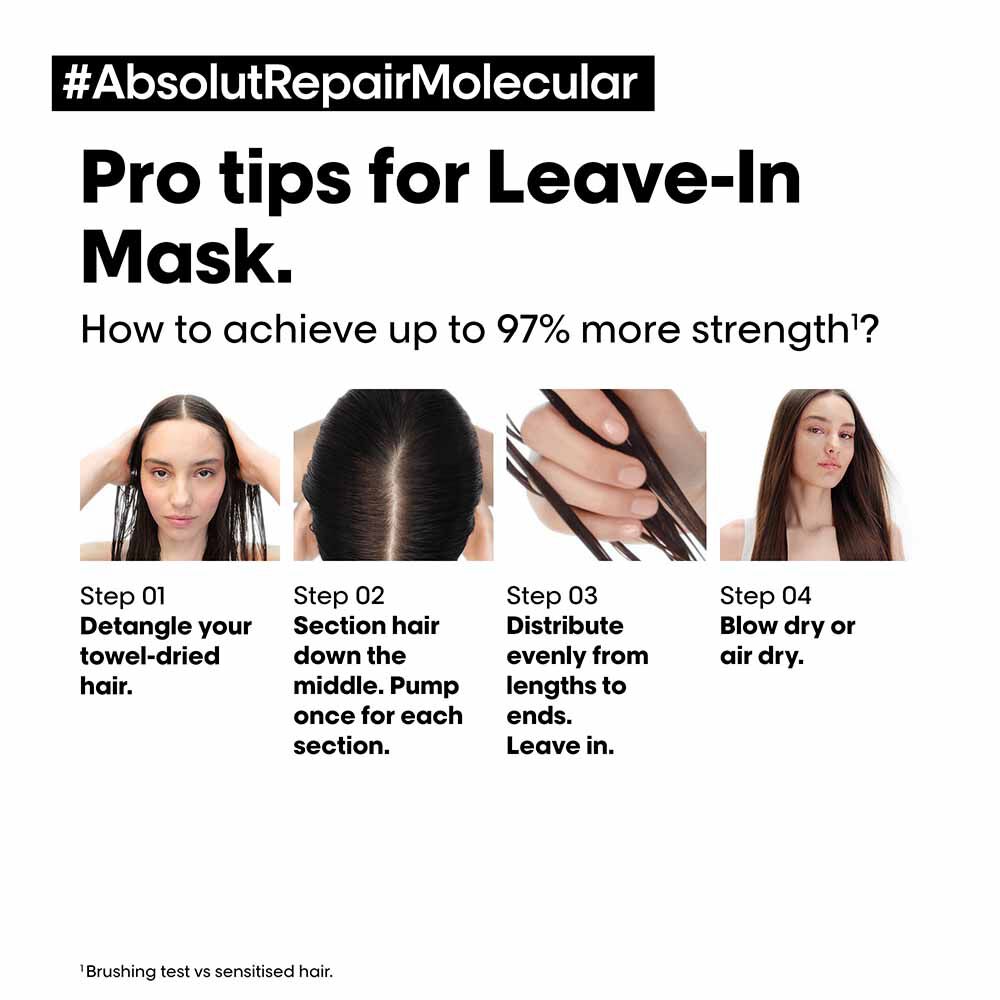 L'Oréal Professionnel Serie Expert Absolut Repair Molecular Leave-In Cream 100ml