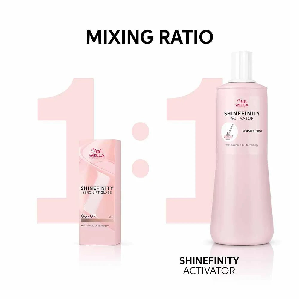 Wella Professionals Shinefinity Zero Lift Glaze Semi-Permanent HairColour - 010/8 Pearl - 60ml