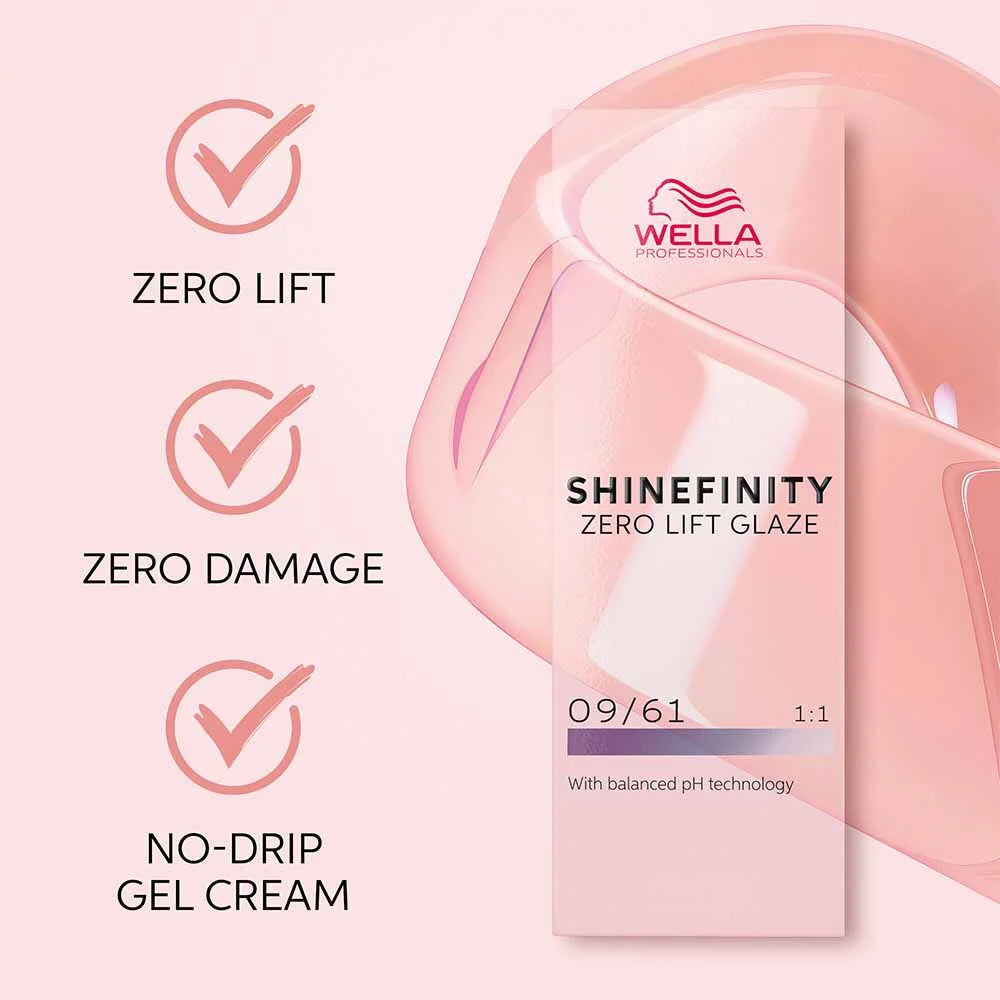Wella Professionals Shinefinity Zero Lift Glaze Semi-Permanent HairColour - 010/8 Pearl - 60ml