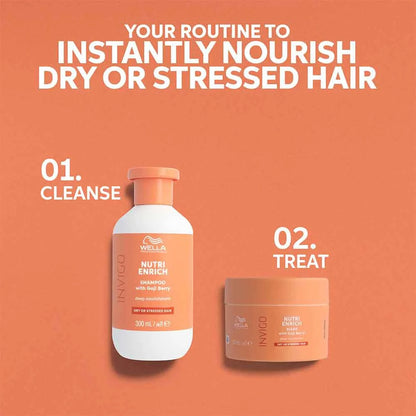 Wella Professionals Invigo Nutri Enrich Shampoo - 1 Litre