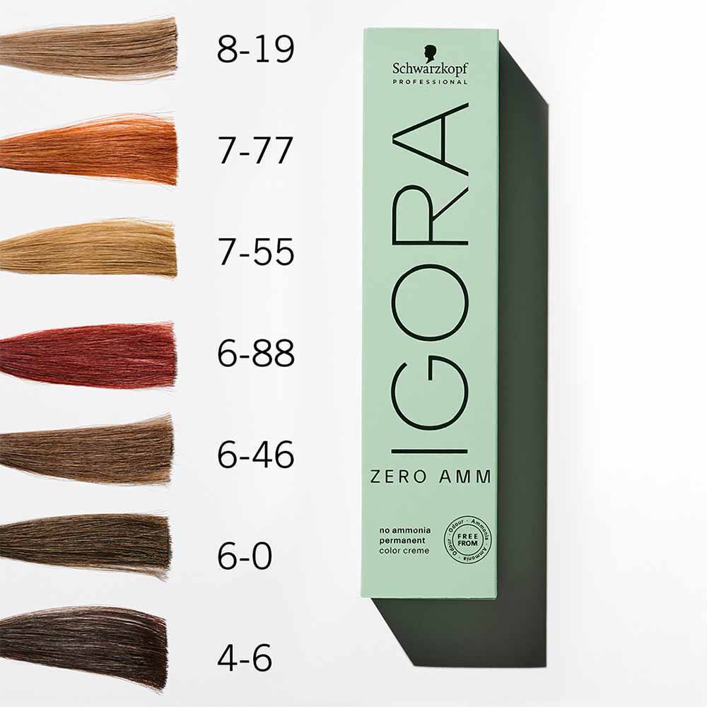Schwarzkopf Professional Igora Zero AMM 5-21 Light Brown Ash Cendré 60ml
