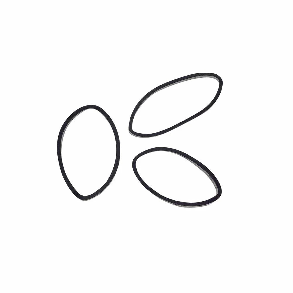 Sibel Micro-Braid Hair Ties 20mm Black, Pack of 500