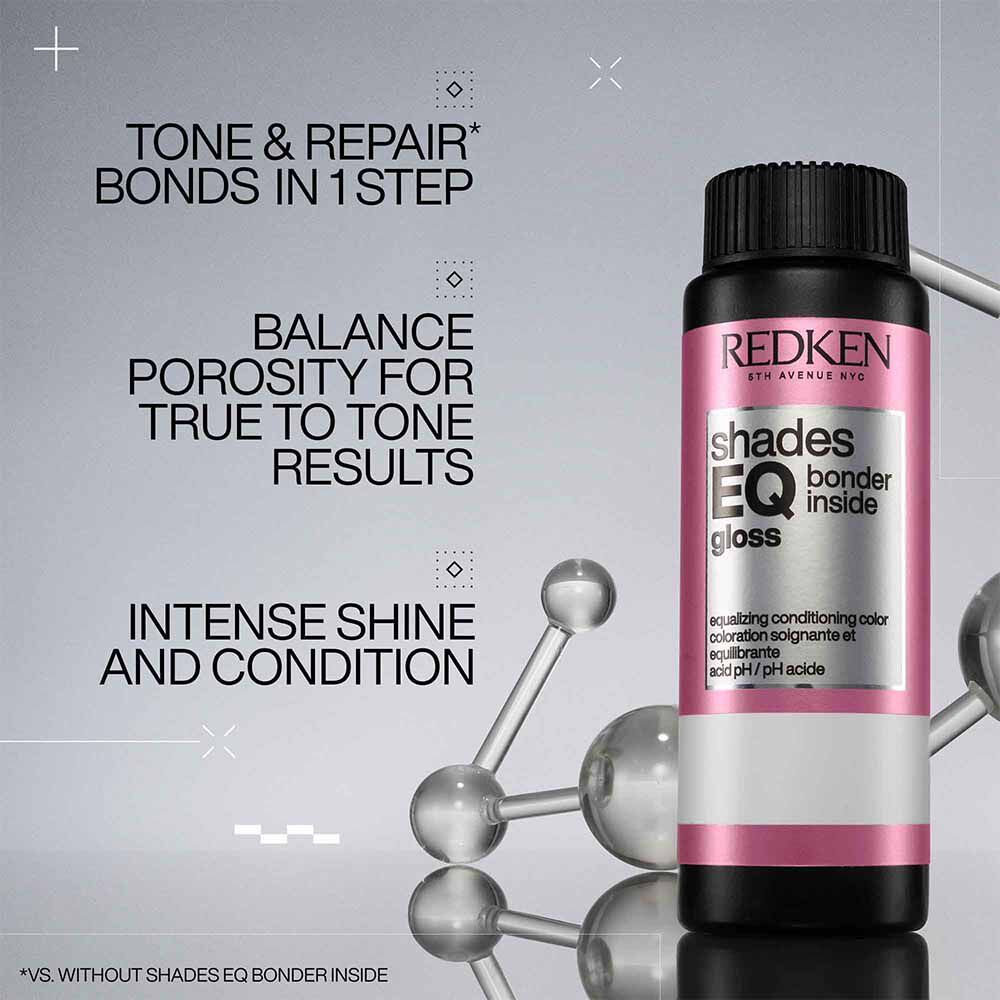 Redken Shades EQ Bonder Inside Demi Permanent Hair Colour 08T Silver 60ml