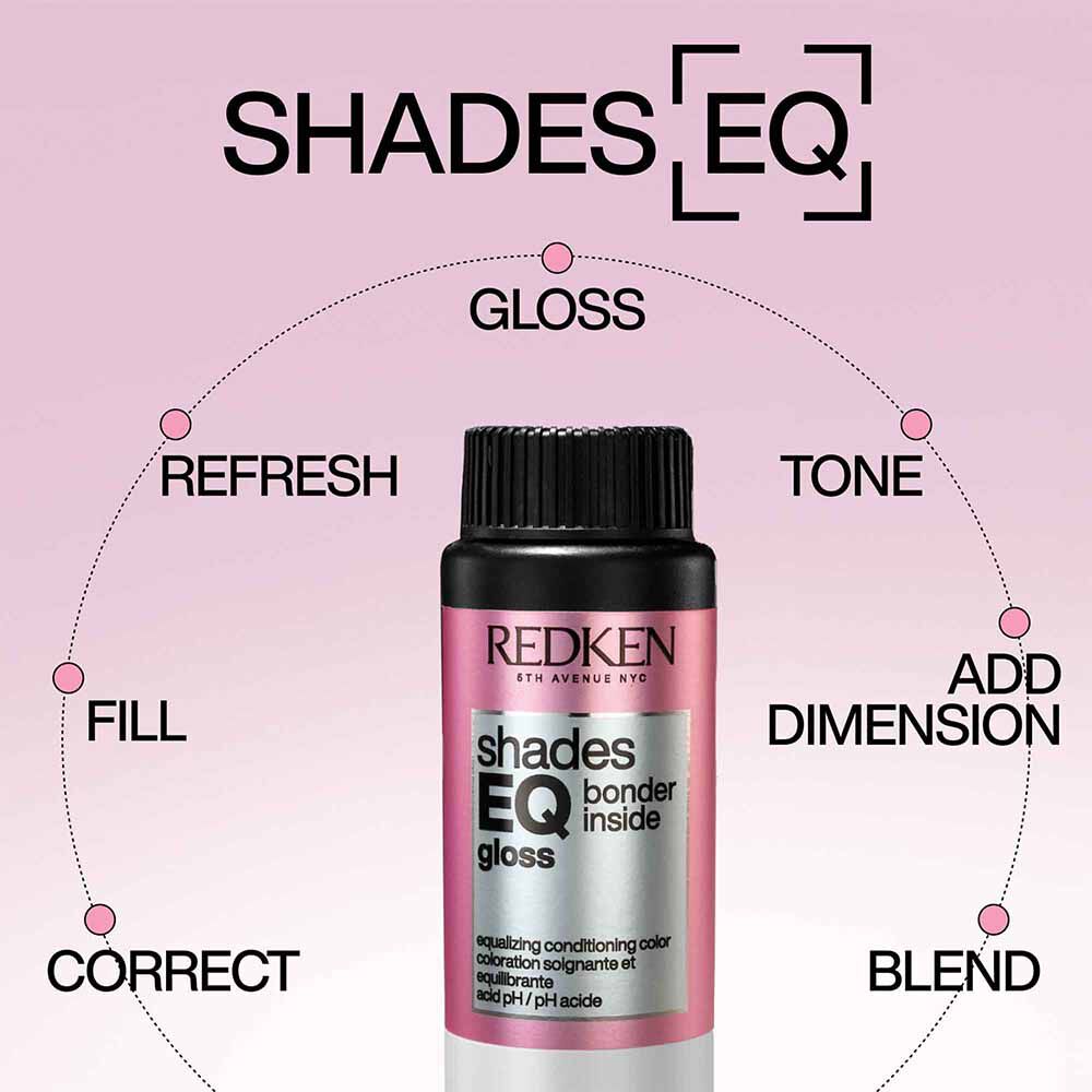 Redken Shades EQ Bonder Inside Demi Permanent Hair Colour 08T Silver 60ml