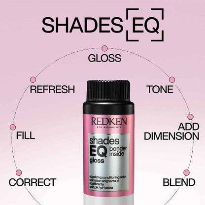 Redken Shades EQ Bonder Inside Demi Permanent Hair Colour 08T Silver 60ml