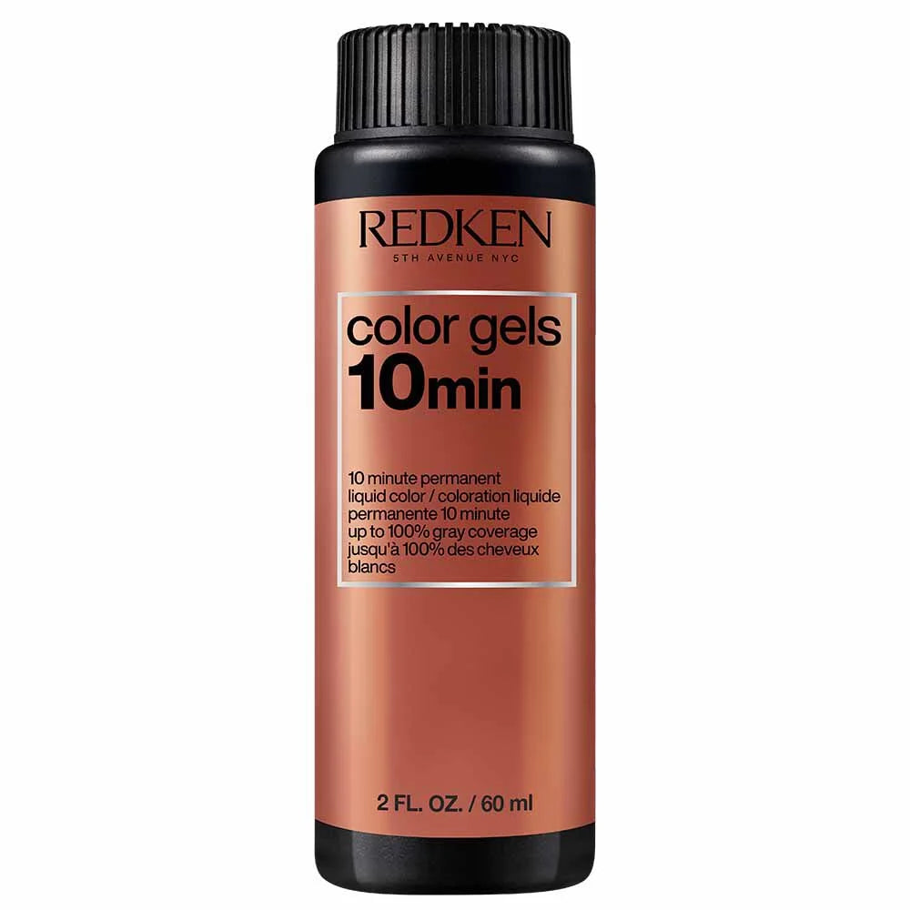Redken Color Gels Lacquers 10 Minute Permanent Liquid Hair Colour - 6NCh Ganache - 60ml