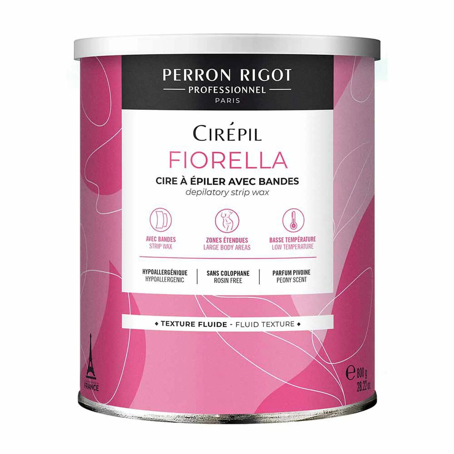 Perron Rigot Cirépil Strip Wax Fiorella Pot Wax 800g