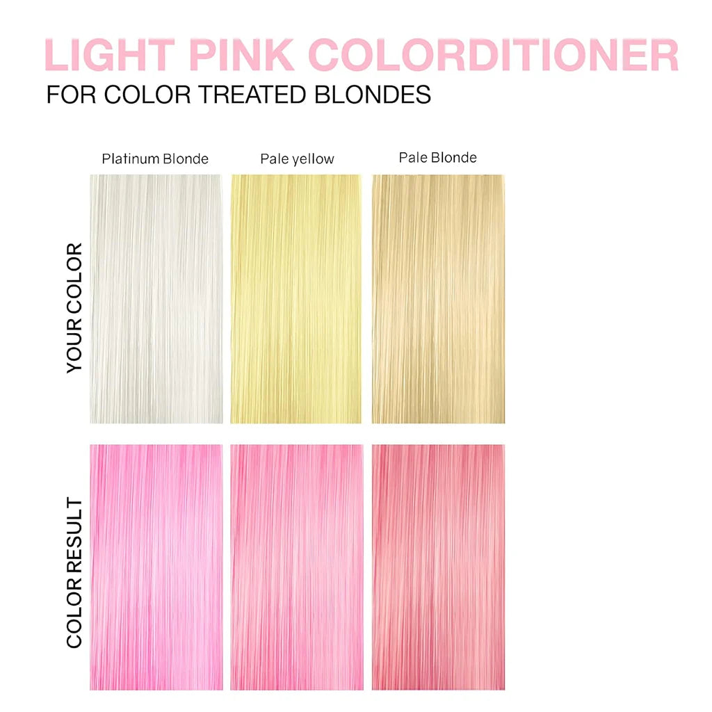 Celeb Luxury Viral Hybrid Colorditioner Conditioner with BondFix - Light Pink - 244ml