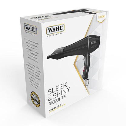 WAHL Power Dry Hair Dryer Black 2000W