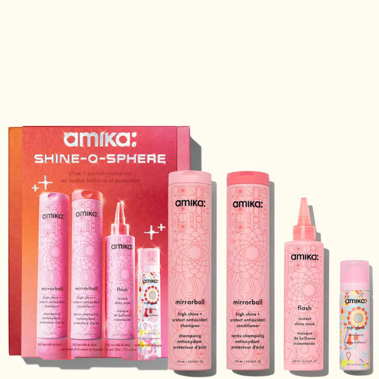 Amika Shine-O-Sphere Protect & Shine Hair Gift Set