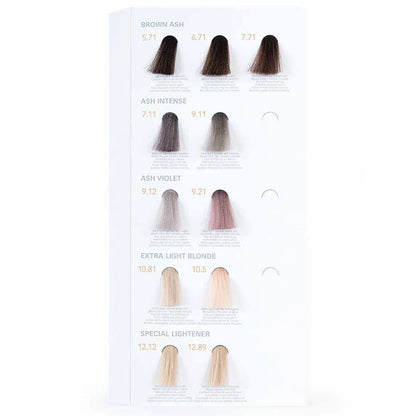XP100 Intense Radiance Shade Chart Insert