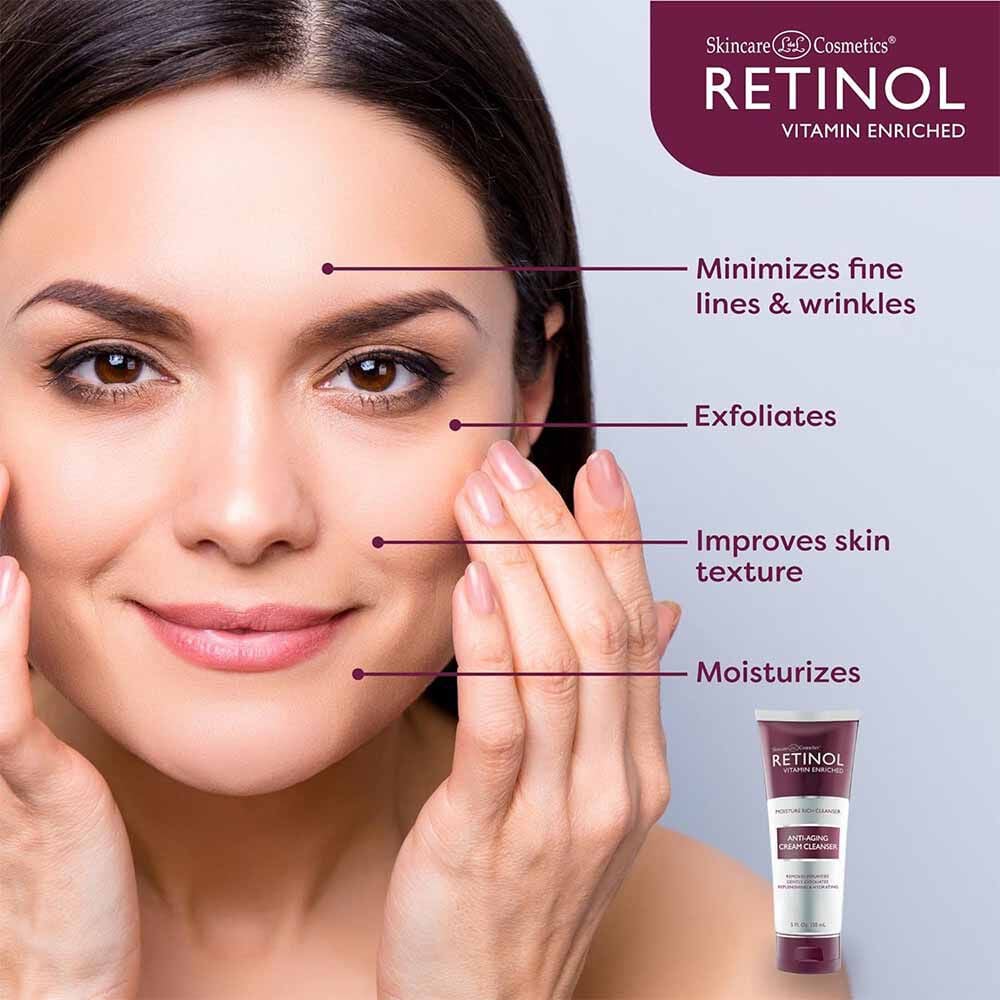 Retinol Anti-Aging Cream Cleanser 120ml