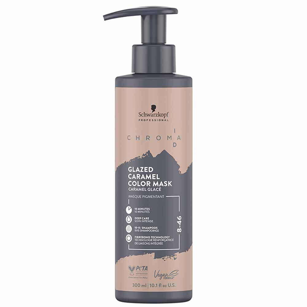 Schwarzkopf Professional Chroma ID Color Mask - Glazed Caramel 8-46 - 300ml